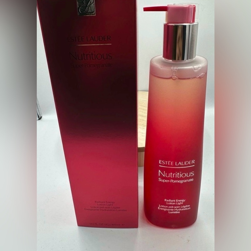 Estee Lauder Nutritious Super Pomegranate Radiant Energy Lotion - 13.5oz - NIB